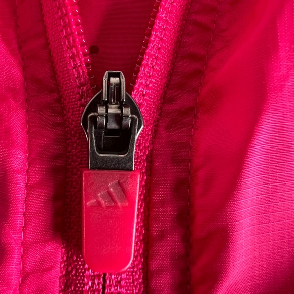 Adidas Running Response Jacket Women's Small Pink Athletic Mesh Breathable - Picture 7 of 16